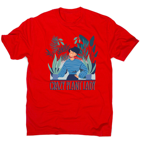 Crazy plant lady men's t-shirt - Graphic Gear
