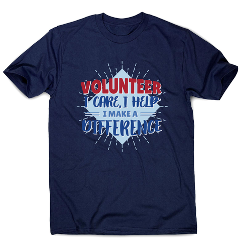 Volunteer lettering men's t-shirt - Graphic Gear