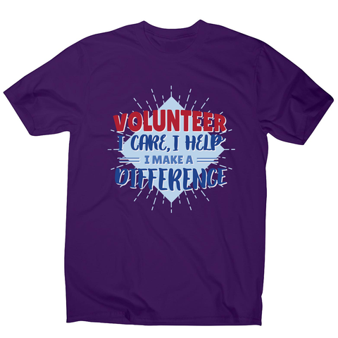 Volunteer lettering men's t-shirt - Graphic Gear