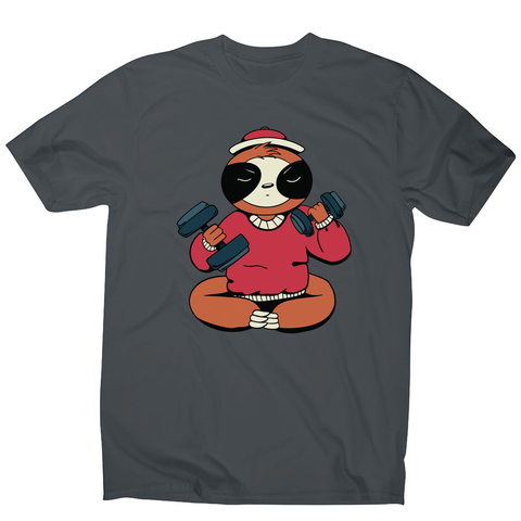 Sloth exercise men's t-shirt - Graphic Gear