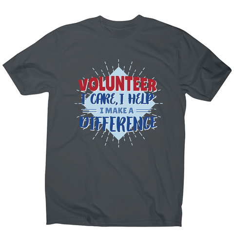 Volunteer lettering men's t-shirt - Graphic Gear