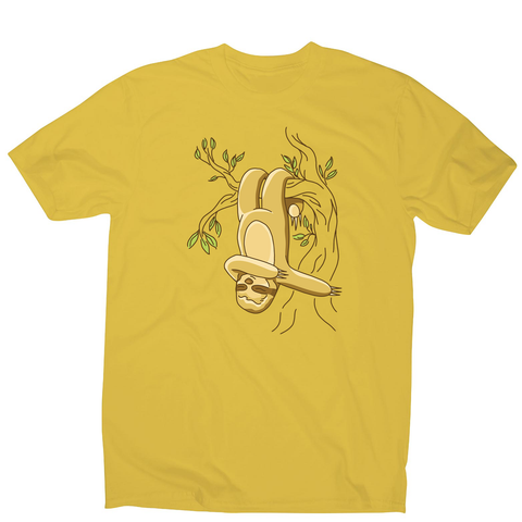 Hanging sloth men's t-shirt - Graphic Gear