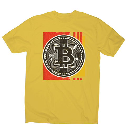 Bitcoin abstract men's t-shirt - Graphic Gear