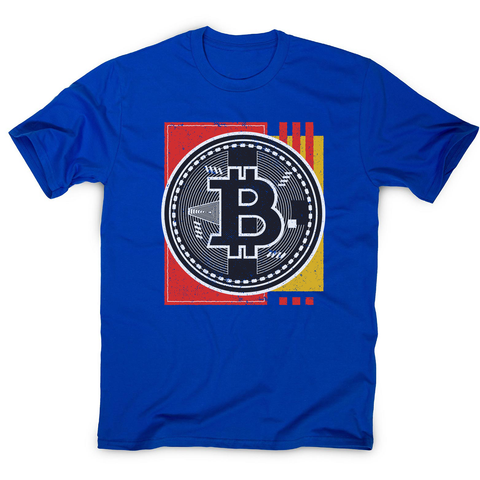 Bitcoin abstract men's t-shirt - Graphic Gear