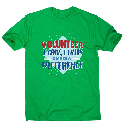 Volunteer lettering men's t-shirt - Graphic Gear