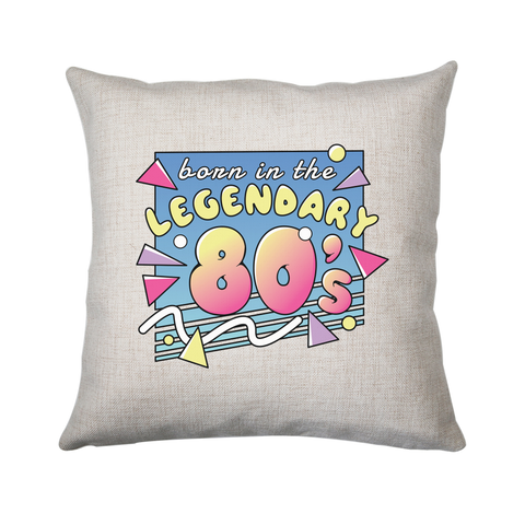 Legendary 80s cushion cover pillowcase linen home decor - Graphic Gear