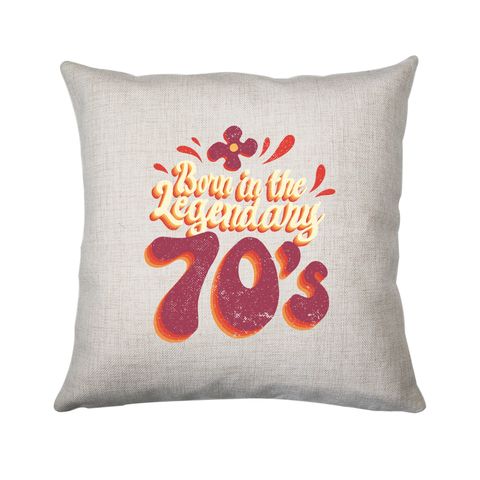 Legendary 70s cushion cover pillowcase linen home decor - Graphic Gear