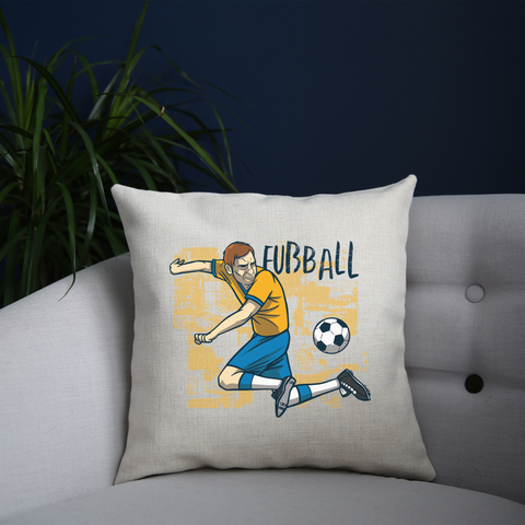 Soccer German cushion cover pillowcase linen home decor - Graphic Gear