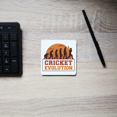 Cricket evolution coaster drink mat - Graphic Gear