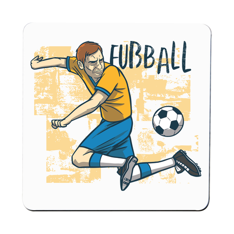 Soccer German coaster drink mat - Graphic Gear