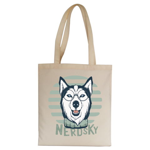 Nerdsky tote bag canvas shopping - Graphic Gear