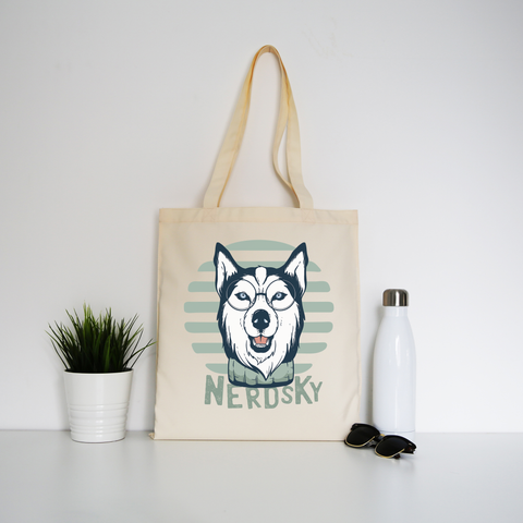 Nerdsky tote bag canvas shopping - Graphic Gear