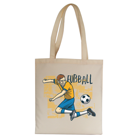 Soccer German tote bag canvas shopping - Graphic Gear