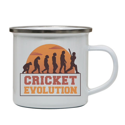 Cricket evolution enamel camping mug outdoor cup colors - Graphic Gear