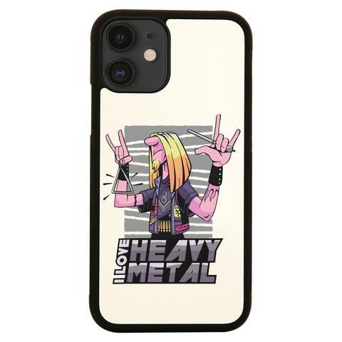 I love heavy metal iPhone case cover 11 11Pro Max XS XR X - Graphic Gear