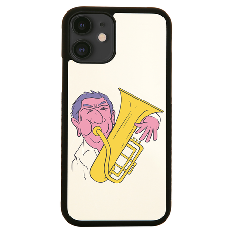 Saxhorn player iPhone case cover 11 11Pro Max XS XR X - Graphic Gear