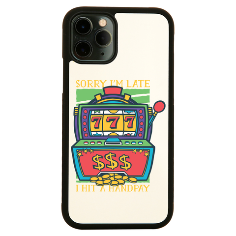 Slot machine handpay iPhone case cover 11 11Pro Max XS XR X - Graphic Gear