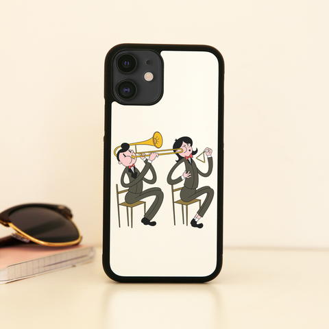 Trombone triangle players iPhone case cover 11 11Pro Max XS XR X - Graphic Gear