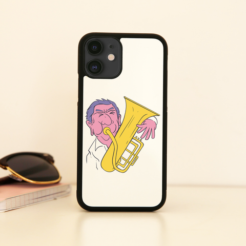 Saxhorn player iPhone case cover 11 11Pro Max XS XR X - Graphic Gear