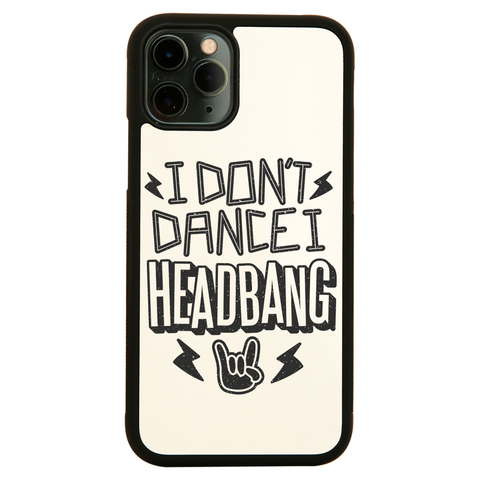 I headbang iPhone case cover 11 11Pro Max XS XR X - Graphic Gear