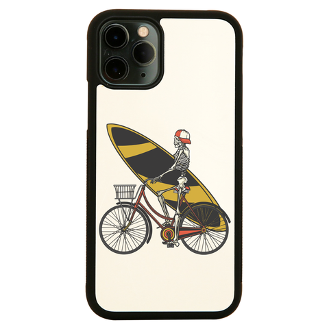 Skeleton cycling iPhone case cover 11 11Pro Max XS XR X - Graphic Gear