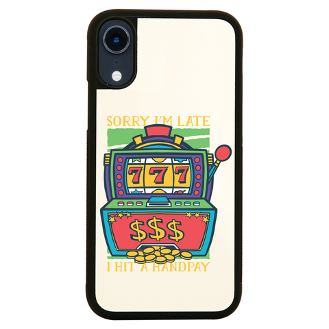 Slot machine handpay iPhone case cover 11 11Pro Max XS XR X - Graphic Gear