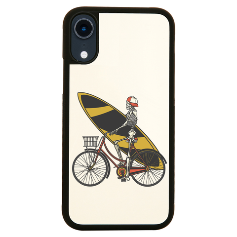 Skeleton cycling iPhone case cover 11 11Pro Max XS XR X - Graphic Gear