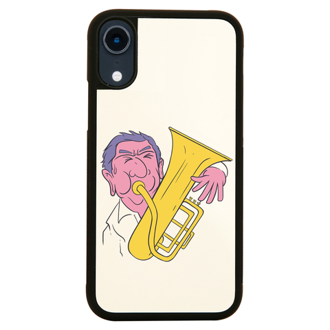 Saxhorn player iPhone case cover 11 11Pro Max XS XR X - Graphic Gear