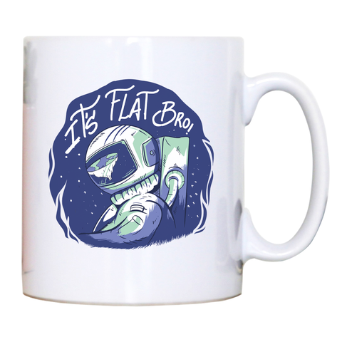 Flat earth mug coffee tea cup - Graphic Gear