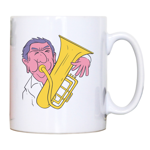 Saxhorn player mug coffee tea cup - Graphic Gear