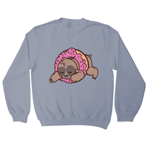Sloth donut sweatshirt - Graphic Gear