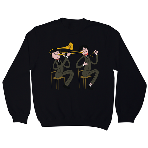 Trombone triangle players sweatshirt - Graphic Gear