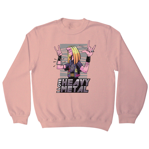 I love heavy metal sweatshirt - Graphic Gear