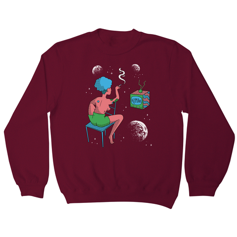 Woman in space sweatshirt - Graphic Gear