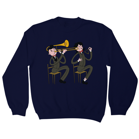 Trombone triangle players sweatshirt - Graphic Gear