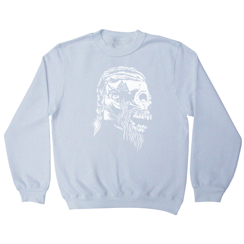 Viking skull sweatshirt - Graphic Gear