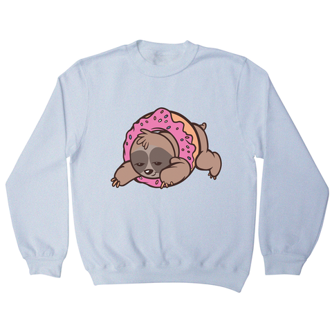 Sloth donut sweatshirt - Graphic Gear