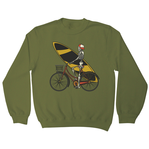 Skeleton cycling sweatshirt - Graphic Gear