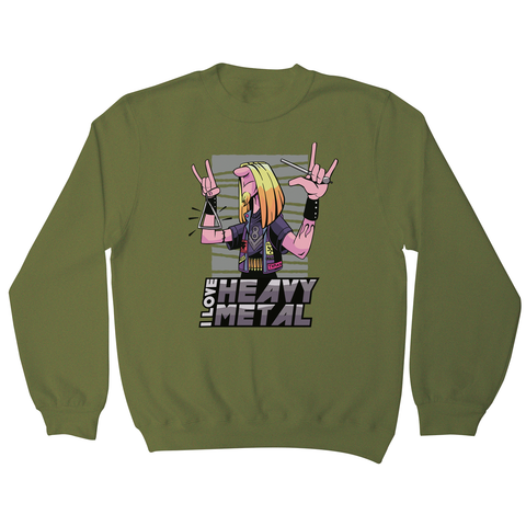 I love heavy metal sweatshirt - Graphic Gear