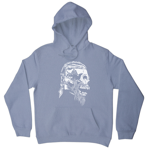 Viking skull hoodie - Graphic Gear