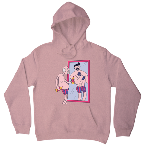 Old man mirror hoodie - Graphic Gear