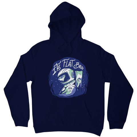 Flat earth hoodie - Graphic Gear