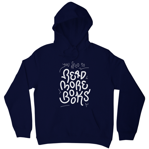 Read more books hoodie - Graphic Gear