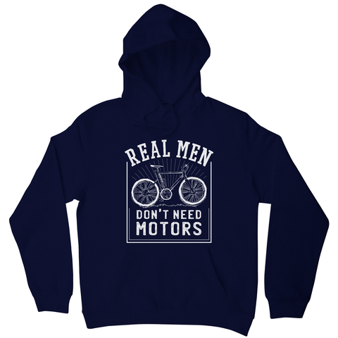 Real men bike hoodie - Graphic Gear