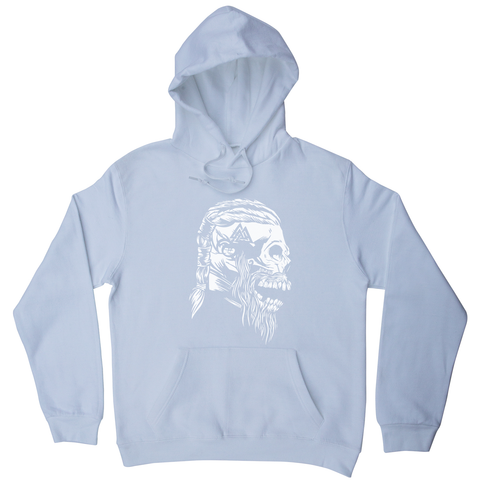Viking skull hoodie - Graphic Gear