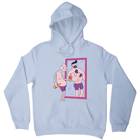 Old man mirror hoodie - Graphic Gear