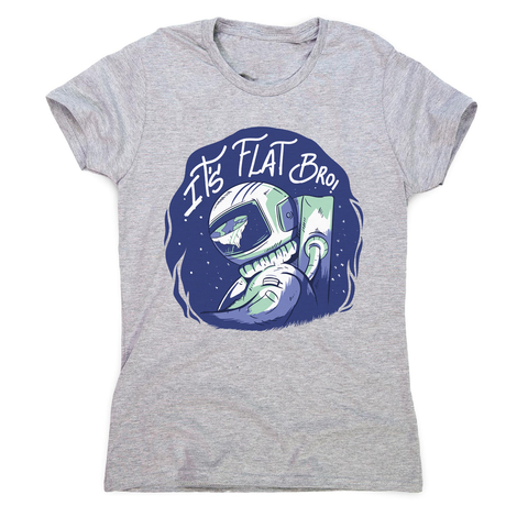 Flat earth women's t-shirt - Graphic Gear