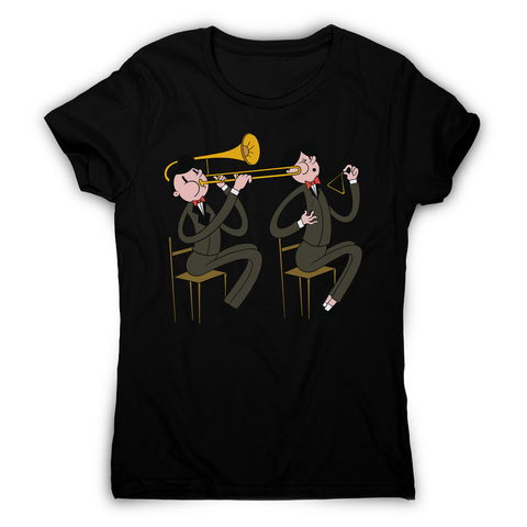 Trombone triangle players women's t-shirt - Graphic Gear