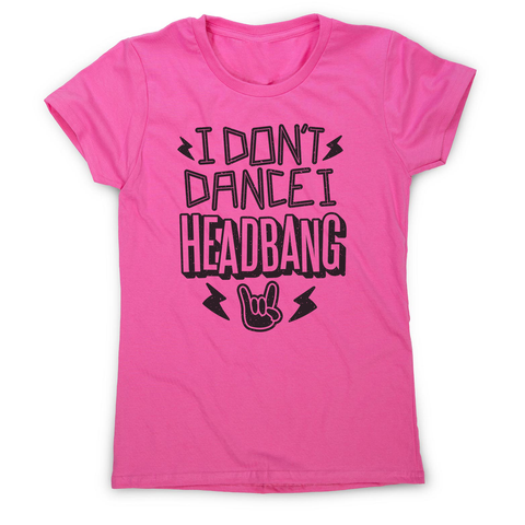 I headbang women's t-shirt - Graphic Gear