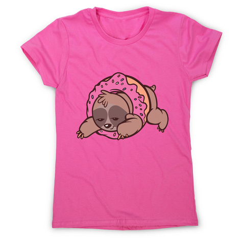 Sloth donut women's t-shirt - Graphic Gear